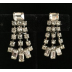 1.5 Inch Art Deco Chandelier Earrings